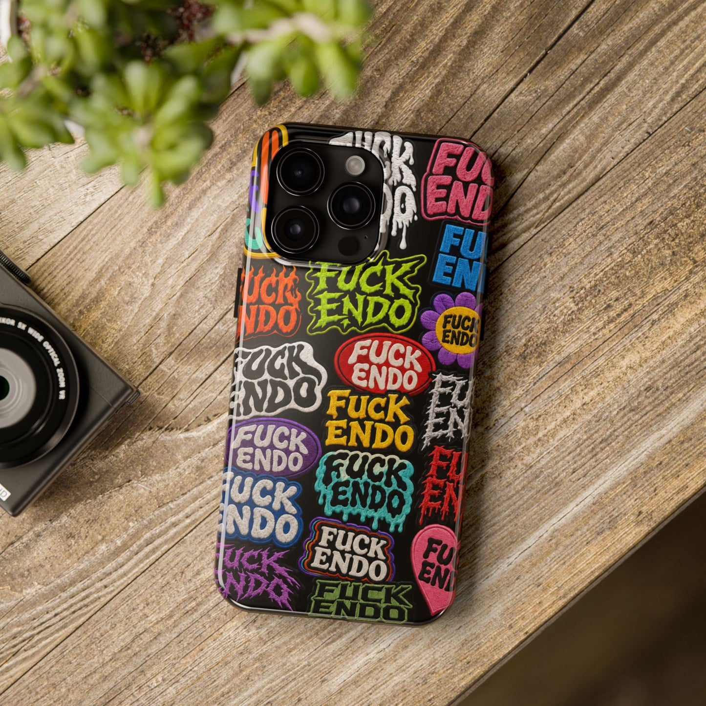 "Patch Work" iPhone Case