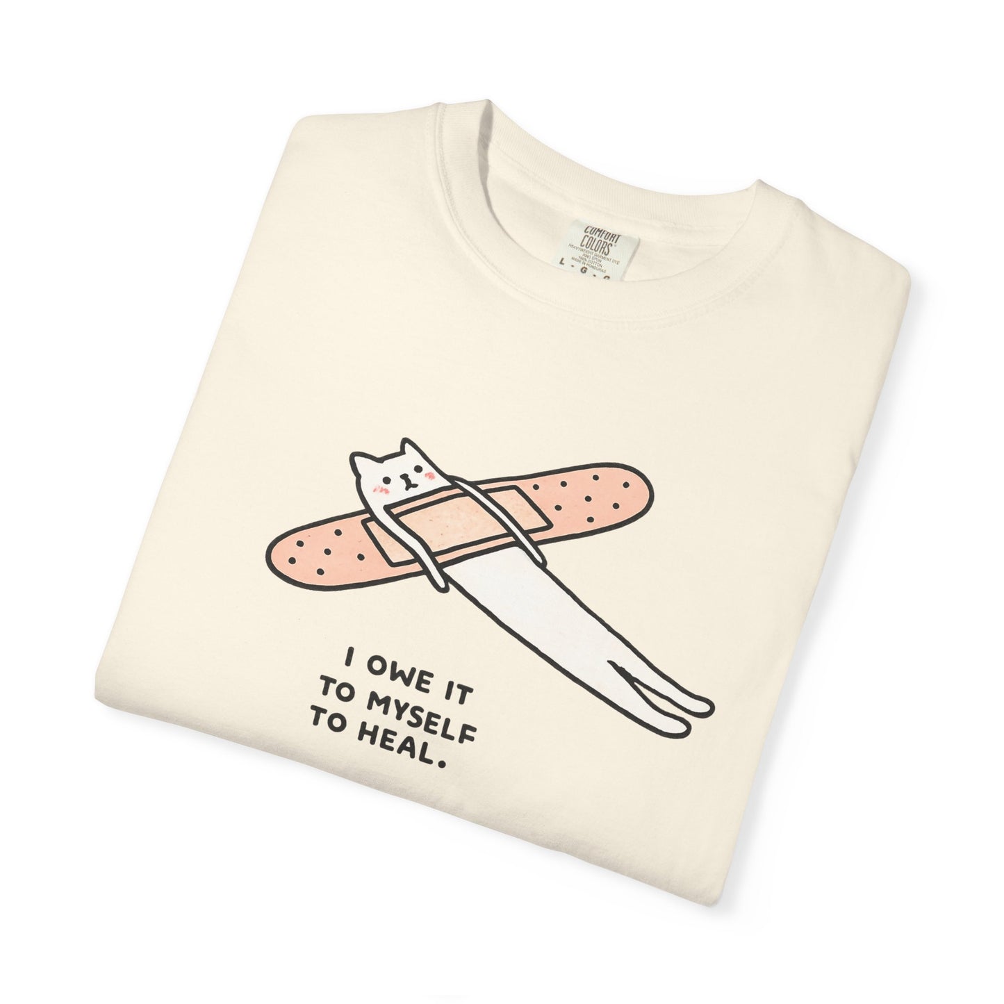 "Healing Cat" Tee