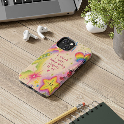 "Keep Going" iPhone Case