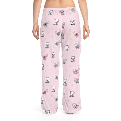 Women's "Cat Heart" Pajama Pants