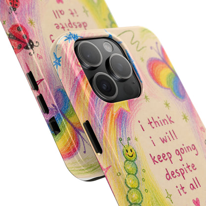 "Keep Going" iPhone Case