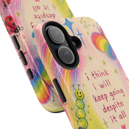 "Keep Going" iPhone Case