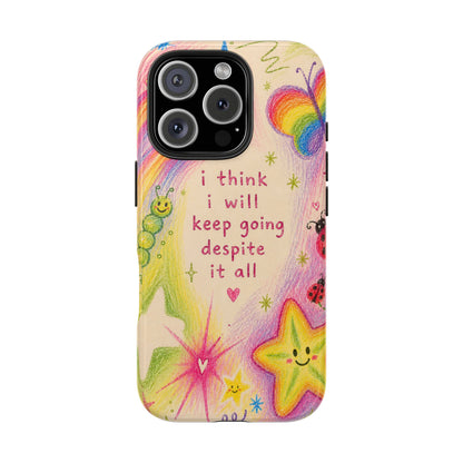 "Keep Going" iPhone Case