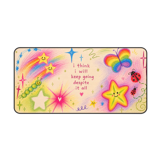 "Keep Going" Mouse Pad