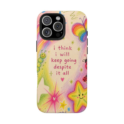 "Keep Going" iPhone Case