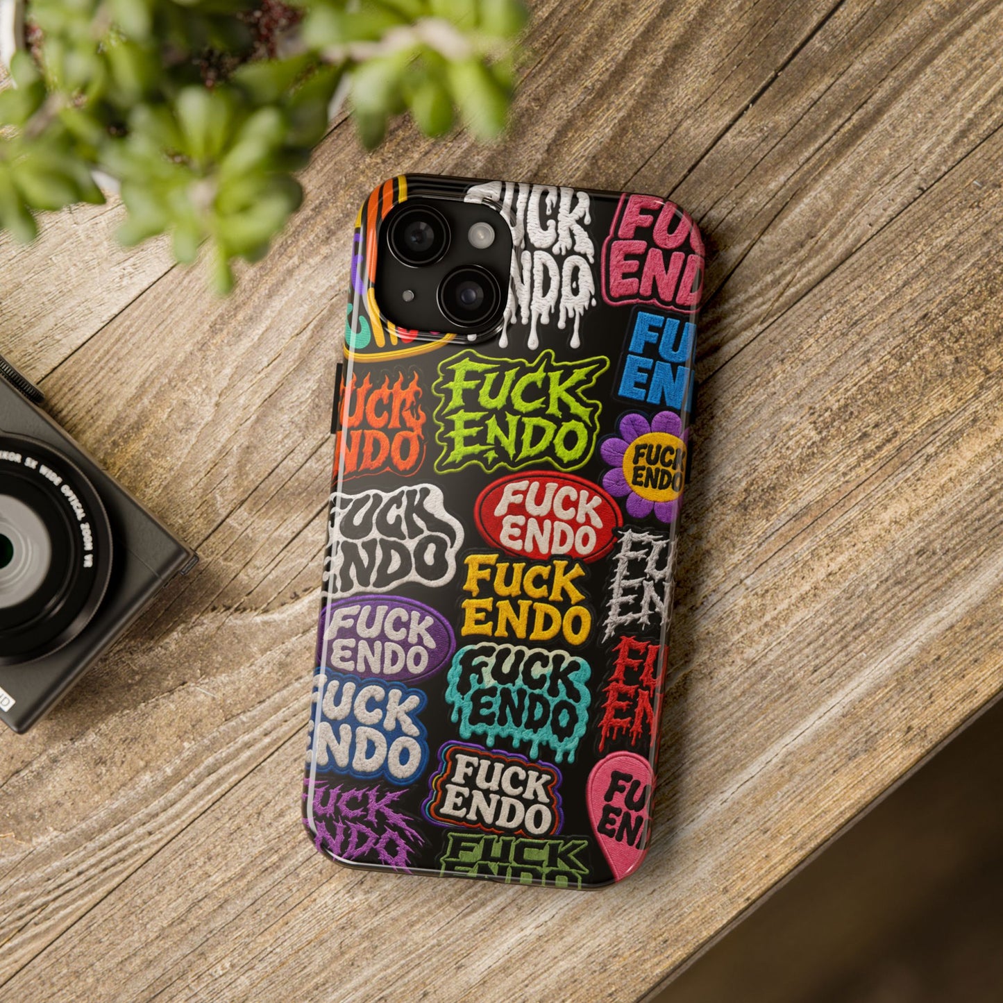 "Patch Work" iPhone Case