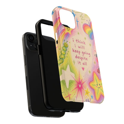 "Keep Going" iPhone Case