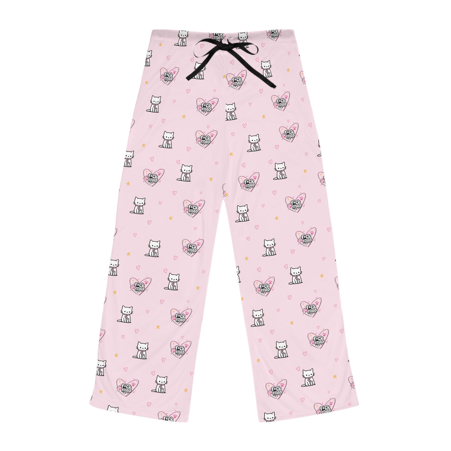 Women's "Cat Heart" Pajama Pants