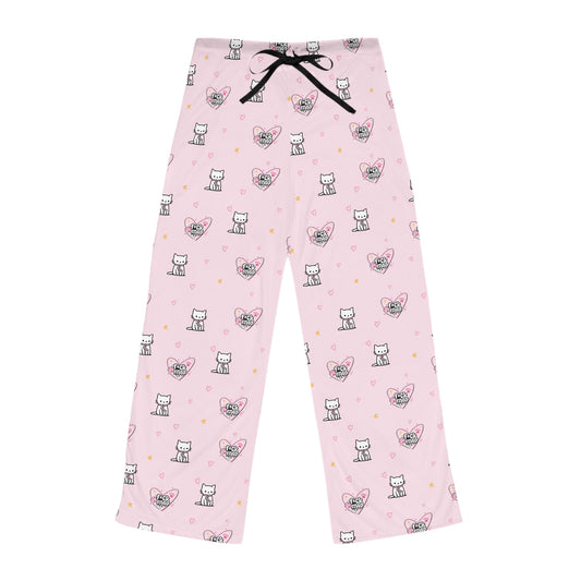 Women's "Cat Heart" Pajama Pants