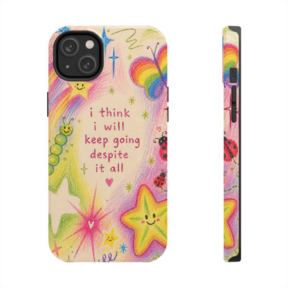 "Keep Going" iPhone Case