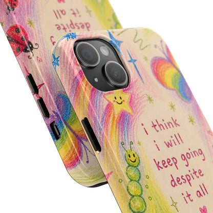 "Keep Going" iPhone Case