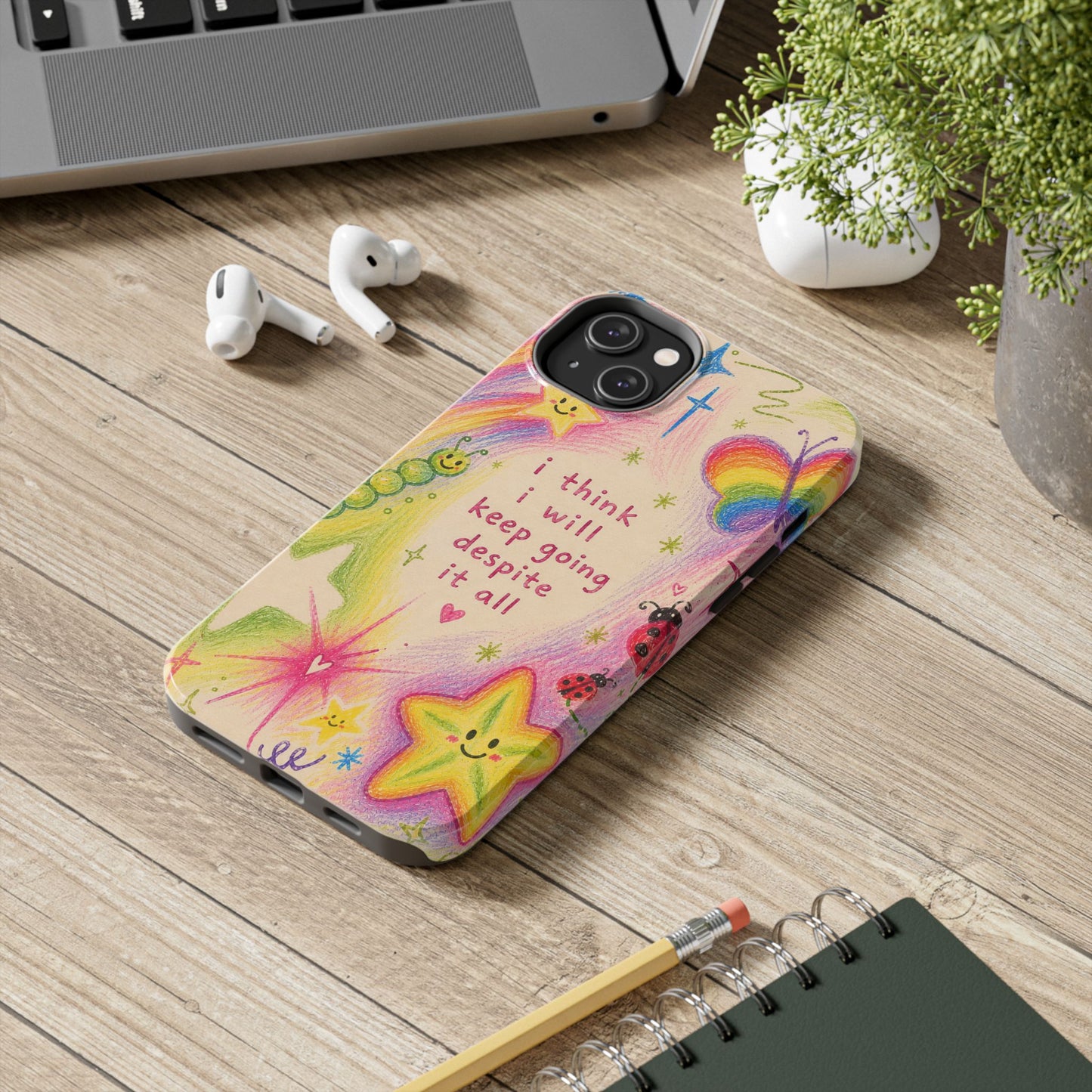 "Keep Going" iPhone Case