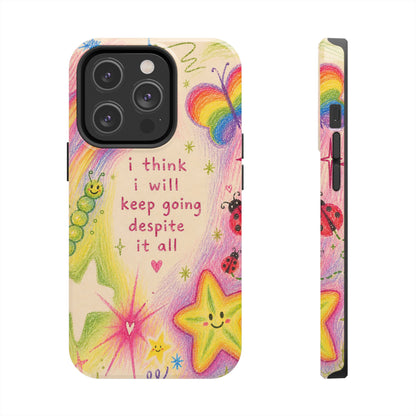 "Keep Going" iPhone Case