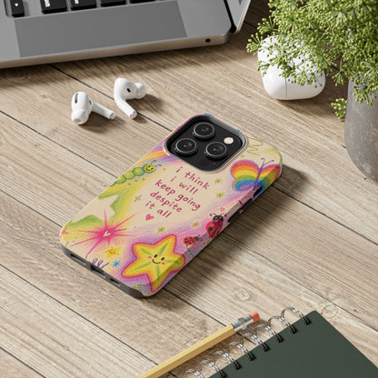 "Keep Going" iPhone Case