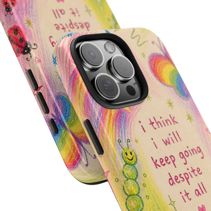 "Keep Going" iPhone Case