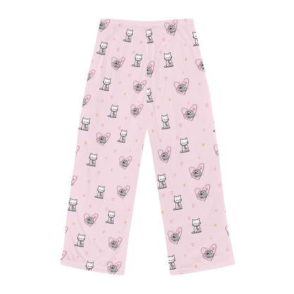 Women's "Cat Heart" Pajama Pants