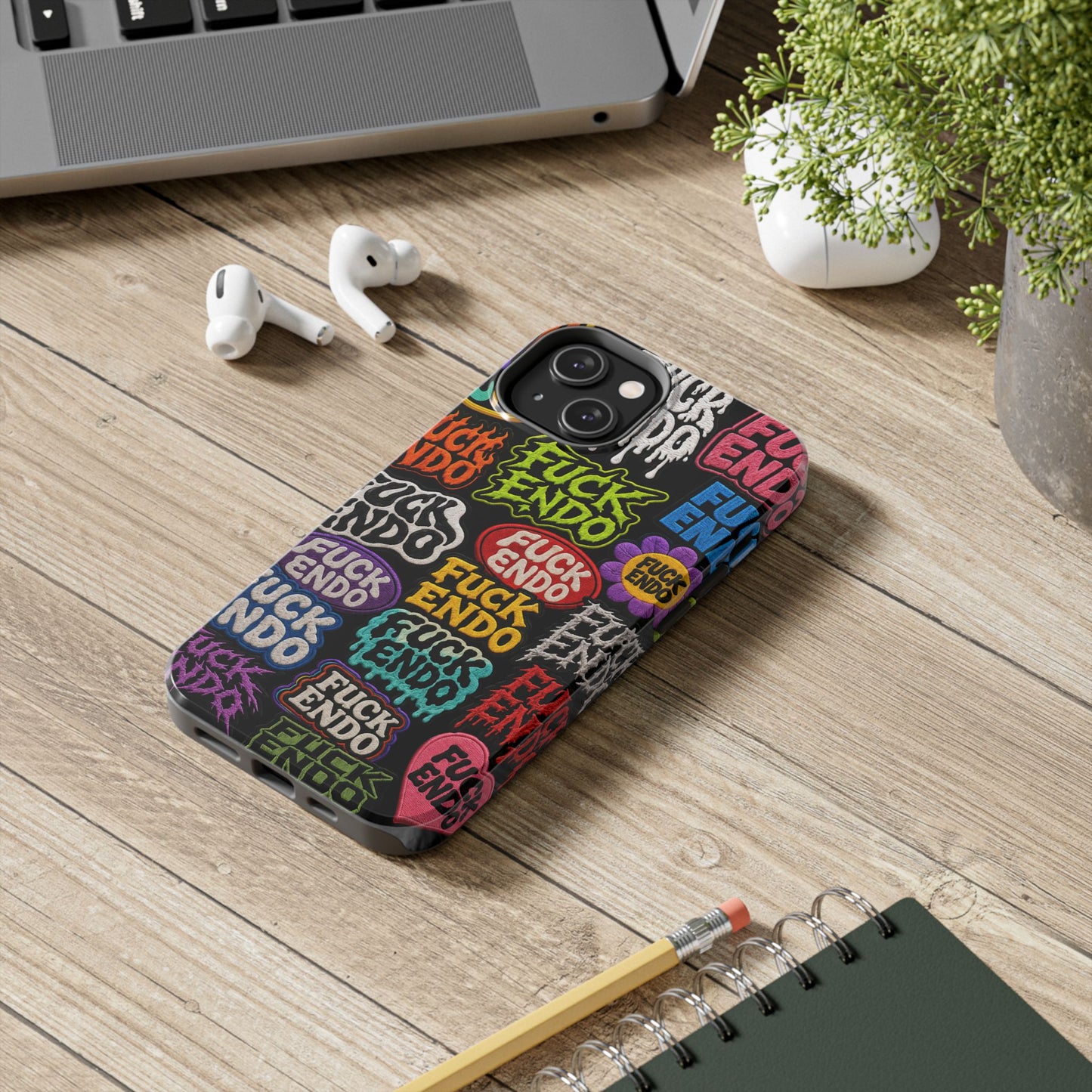 "Patch Work" iPhone Case
