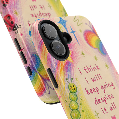 "Keep Going" iPhone Case