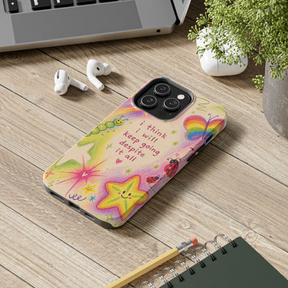 "Keep Going" iPhone Case