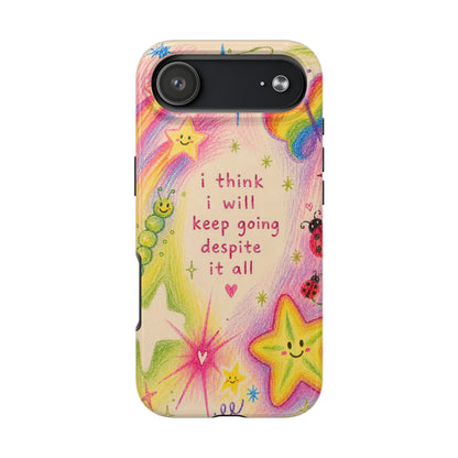 "Keep Going" iPhone Case